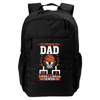 Proud Dad Of A Basketball Senior 2025 Graduation Backpack