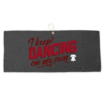 Philly Dancing On My Own Large Microfiber Waffle Golf Towel