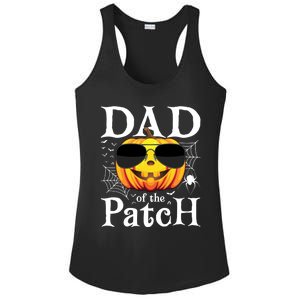 Pumpkin Dad Of The Patch Family Matching Daddy Halloween Great Gift Ladies PosiCharge Competitor Racerback Tank