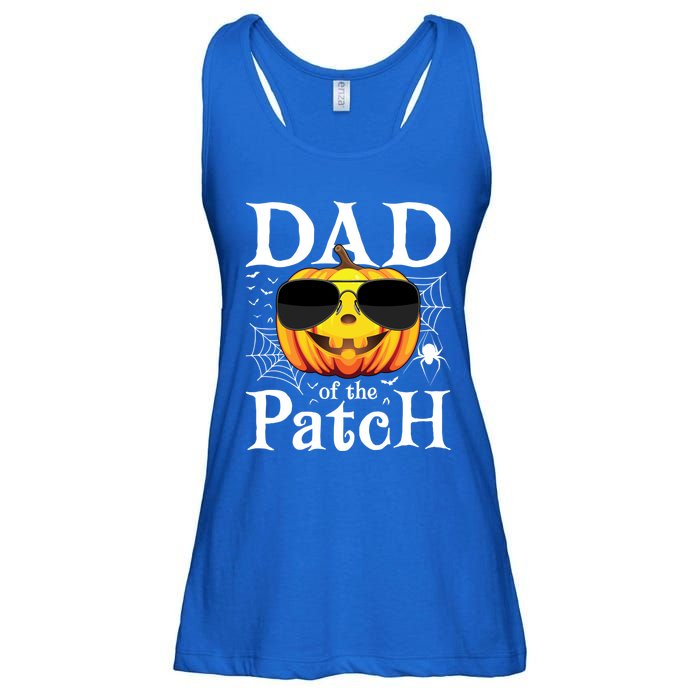 Pumpkin Dad Of The Patch Family Matching Daddy Halloween Great Gift Ladies Essential Flowy Tank