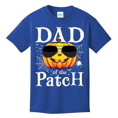 Pumpkin Dad Of The Patch Family Matching Daddy Halloween Great Gift Kids T-Shirt