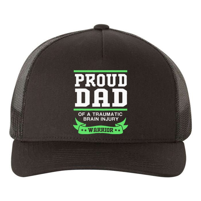 Proud Dad Of A Traumatic Brain Injury Warrior Yupoong Adult 5-Panel Trucker Hat