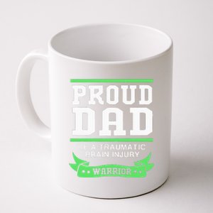 Proud Dad Of A Traumatic Brain Injury Warrior Coffee Mug