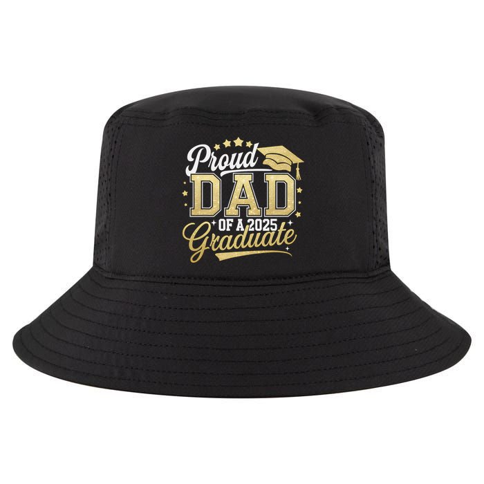 Proud Dad Of A Class Of 2025 Graduate Senior 25 Graduation Cool Comfort Performance Bucket Hat