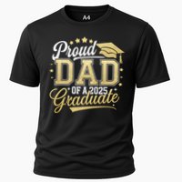Proud Dad Of A Class Of 2025 Graduate Senior 25 Graduation Cooling Performance Crew T-Shirt