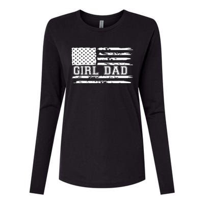 Proud Dad Of Father Of For Dad Xmas Fathers Day Womens Cotton Relaxed Long Sleeve T-Shirt