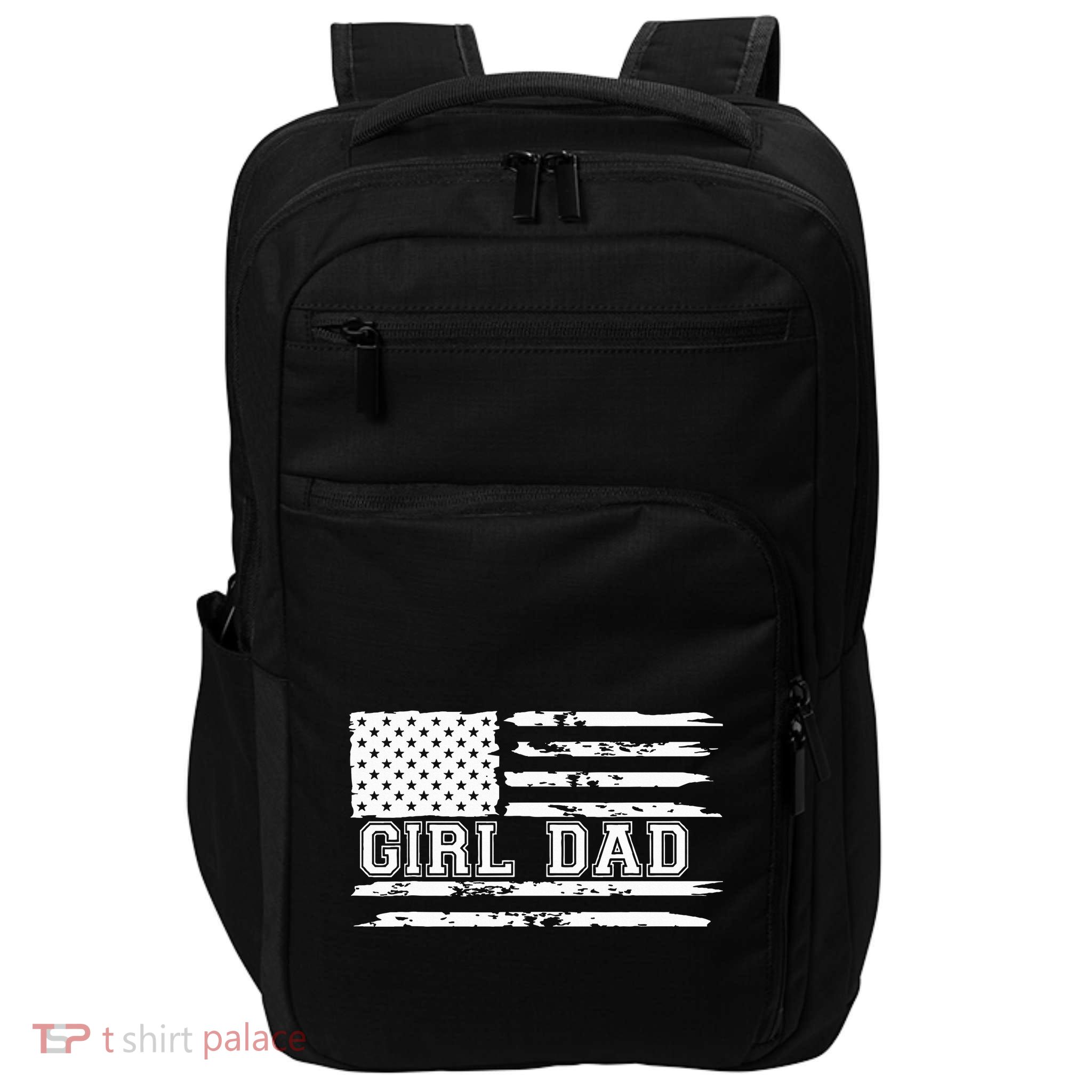 Proud Dad Of Father Of For Dad Xmas Fathers Day Impact Tech Backpack