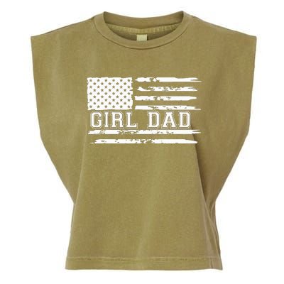 Proud Dad Of Father Of For Dad Xmas Fathers Day Garment-Dyed Women's Muscle Tee