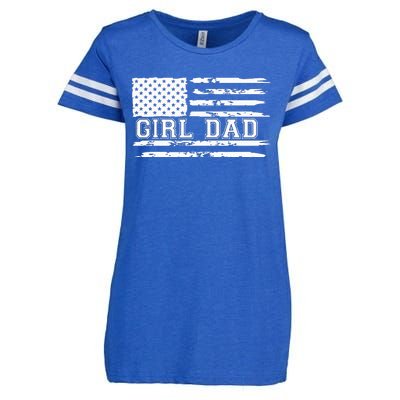 Proud Dad Of Father Of For Dad Xmas Fathers Day Enza Ladies Jersey Football T-Shirt