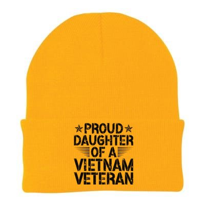 Proud Daughter Of A Vietnam Veteran Vintage Design For Knit Cap Winter Beanie