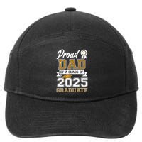Proud Dad Of A Class Of 2025 Graduate 7-Panel Snapback Hat