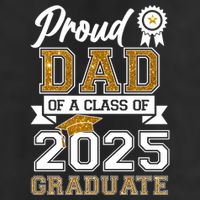 Proud Dad Of A Class Of 2025 Graduate Trucker Hat