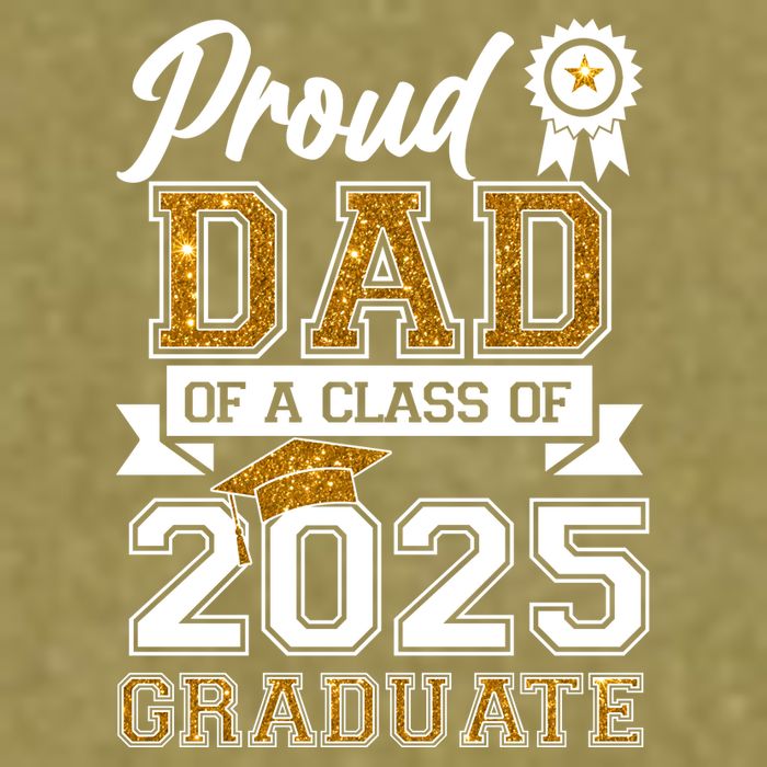 Proud Dad Of A Class Of 2025 Graduate Garment-Dyed Women's Muscle Tee