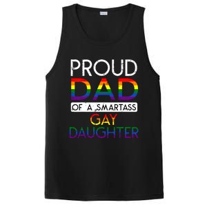 Proud Dad Of A Daughter Straight Ally Pride Month PosiCharge Competitor Tank