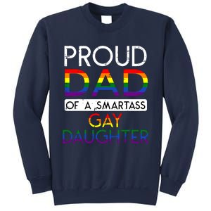 Proud Dad Of A Daughter Straight Ally Pride Month Sweatshirt