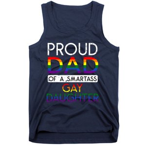 Proud Dad Of A Daughter Straight Ally Pride Month Tank Top