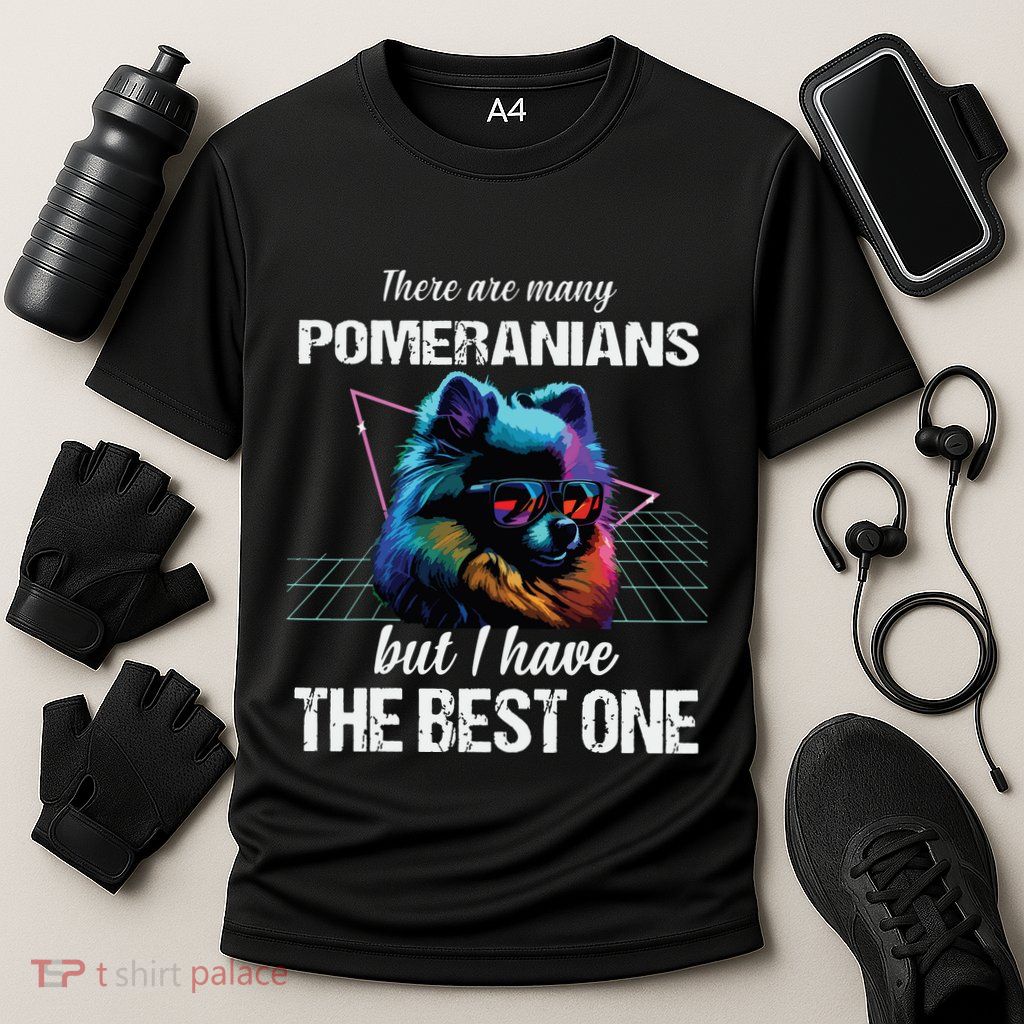 Pomeranian Dog Pomeranians Performance Shirt