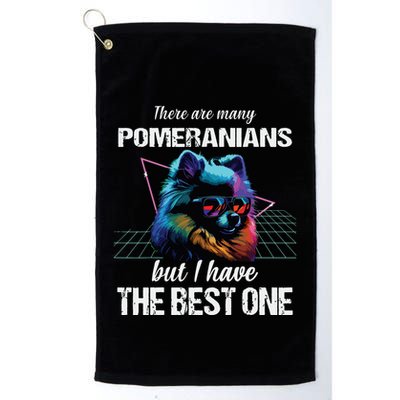 Pomeranian Dog Pomeranians Golf Towel