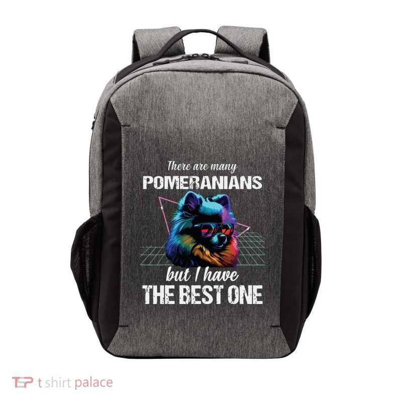 Pomeranian Dog Pomeranians Vector Backpack