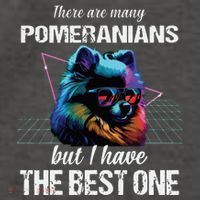 Pomeranian Dog Pomeranians Vector Backpack
