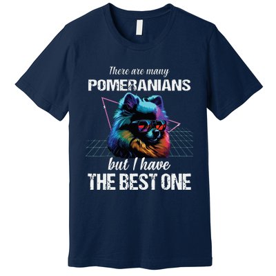 Pomeranian Dog Pomeranians Premium T-Shirt