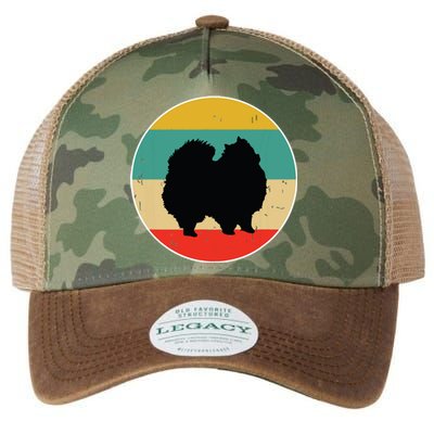 Pomeranian Dog Legacy Tie Dye Trucker Hat