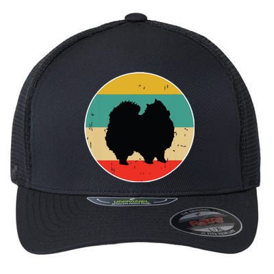 Pomeranian Dog Flexfit Unipanel Trucker Cap