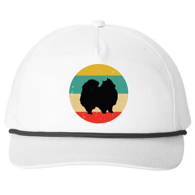 Pomeranian Dog Snapback Five-Panel Rope Hat