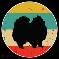 Pomeranian Dog 7-Panel Snapback Hat