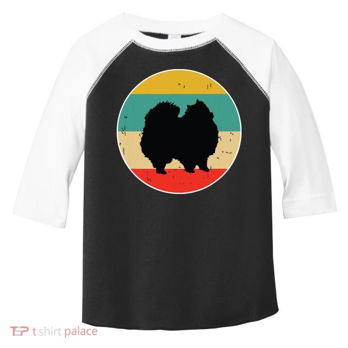 Pomeranian Dog Toddler Fine Jersey T-Shirt