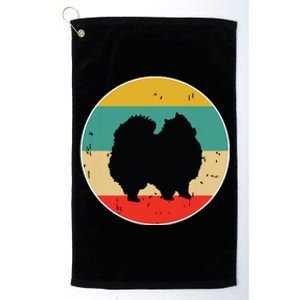 Pomeranian Dog Platinum Collection Golf Towel