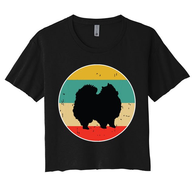 Pomeranian Dog Crop Top