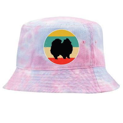 Pomeranian Dog Tie-Dyed Bucket Hat