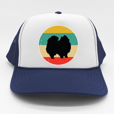 Pomeranian Dog Trucker Hat