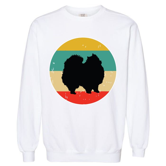 Pomeranian Dog Garment-Dyed Sweatshirt