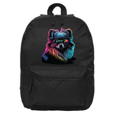 Pomeranian Dogs Pomeranians 16 in Basic Backpack