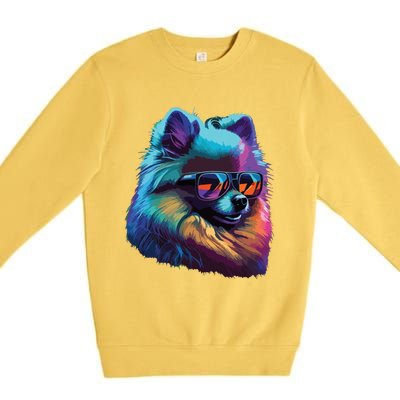 Pomeranian Dogs Pomeranians Premium Crewneck Sweatshirt