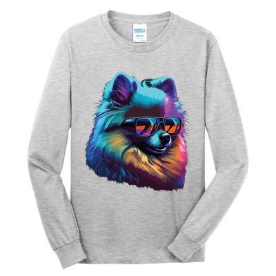 Pomeranian Dogs Pomeranians Tall Long Sleeve T-Shirt