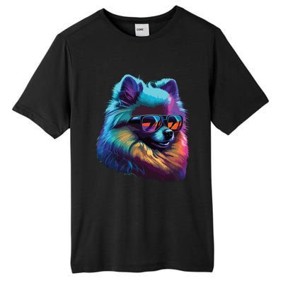 Pomeranian Dogs Pomeranians Tall Fusion ChromaSoft Performance T-Shirt