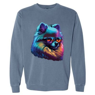 Pomeranian Dogs Pomeranians Garment-Dyed Sweatshirt