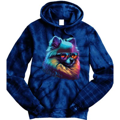 Pomeranian Dogs Pomeranians Tie Dye Hoodie