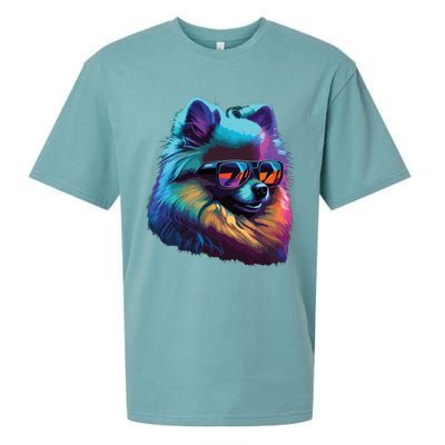 Pomeranian Dogs Pomeranians Sueded Cloud Jersey T-Shirt