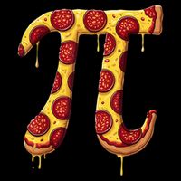 Pi Day Pizza Pepperoni Pi Symbol For Math Lover Pi Day Drawstring Bag