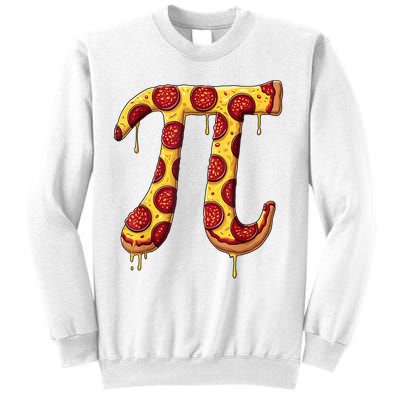 Pi Day Pizza Pepperoni Pi Symbol For Math Lover Pi Day Sweatshirt
