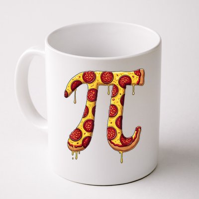 Pi Day Pizza Pepperoni Pi Symbol For Math Lover Pi Day Coffee Mug