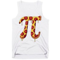 Pi Day Pizza Pepperoni Pi Symbol For Math Lover Pi Day Tank Top
