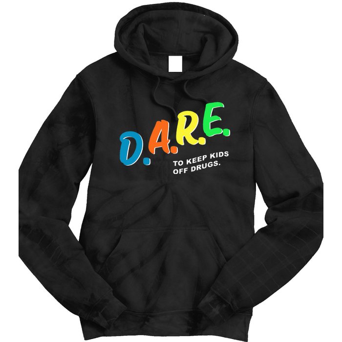 Program DAREs Tie Dye Hoodie