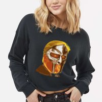 President Doom Cropped Pullover Crew