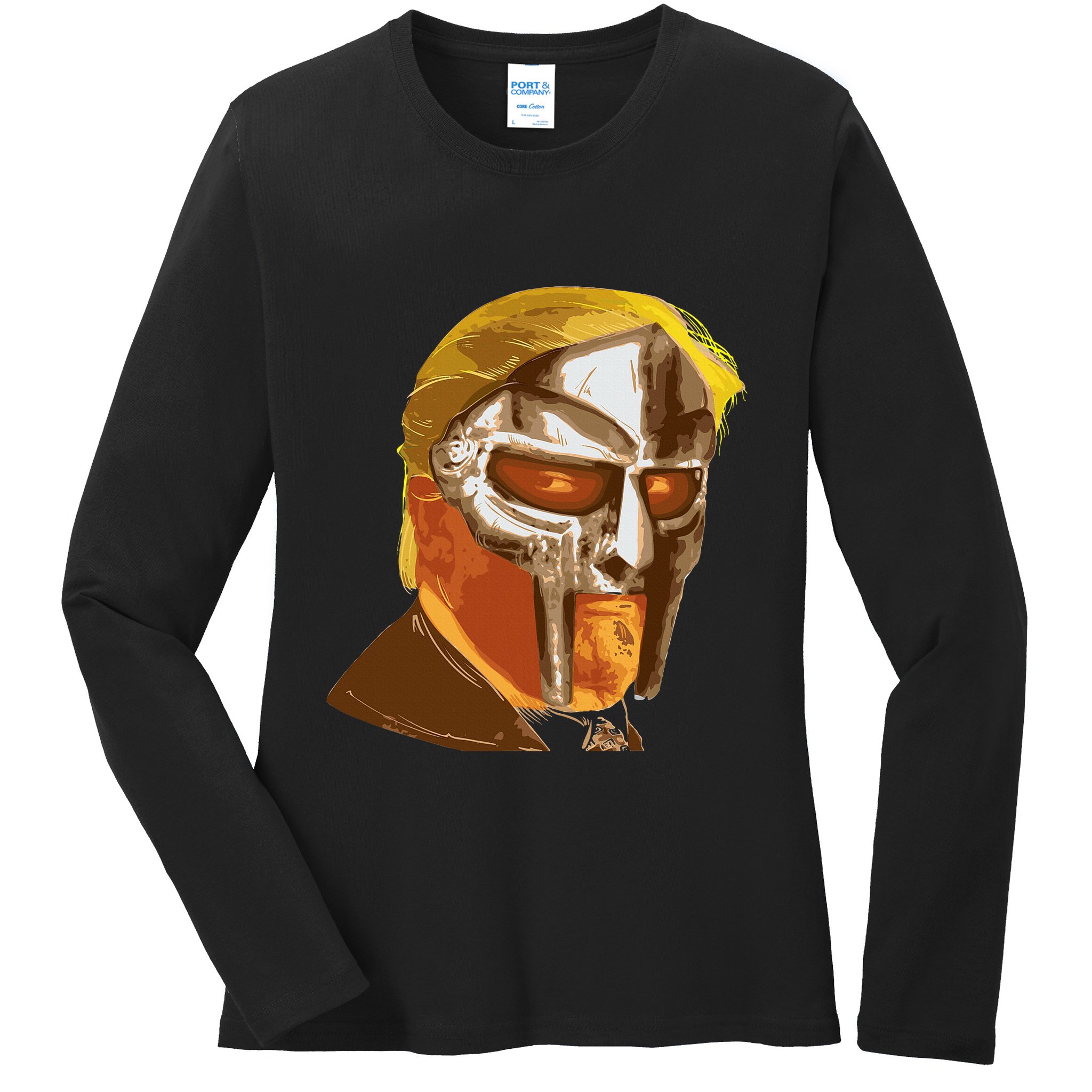 President Doom Ladies Long Sleeve Shirt