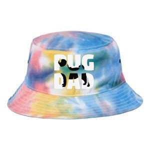 Pug Dad Pug Gift Father Dog Dad Tie Dye Newport Bucket Hat